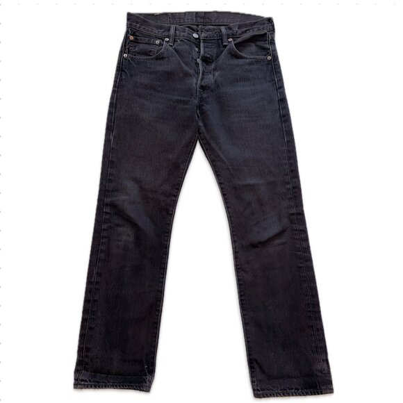 Levi's 501 Jeans, Washed Black, 30x29 - Picture 2 of 7
